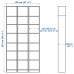 Стеллаж для книг IKEA BILLY березовый шпон 120x28x237 см (090.233.99)