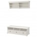 Комбінація шаф для TV IKEA LIATORP білий 145x49 см (090.287.59)