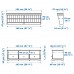 Комбінація шаф для TV IKEA LIATORP білий 145x49 см (090.287.59)