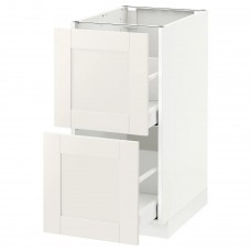 Підлогова кухонна шафа IKEA METOD / MAXIMERA білий білий 40x60 см (090.638.42)