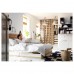 Каркас ліжка IKEA MANDAL береза білий 140x202 см (090.949.47)