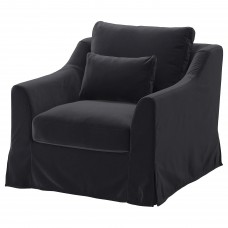 Крісло IKEA FARLOV темно-сірий (091.923.87)