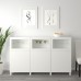 Комбінація шаф та стелажів IKEA BESTA білий 180x42x112 см (092.080.29)
