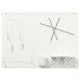 Комбінація перфорованої дошки IKEA SKADIS білий 76x56 см (092.171.75)