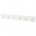 Вешалка с 6 крючками IKEA LURT / GUBBARP белый белый (092.300.49)