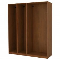 3 каркаса гардеробов IKEA PAX коричневый 200x58x236 см (092.609.08)