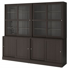 Комбінація меблів IKEA HAVSTA темно-коричневий 242x47x212 см (092.768.67)