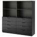 Комбинация мебели IKEA GALANT черный 160x160 см (092.850.70)