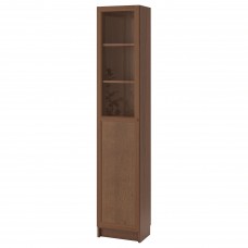 Книжкова шафа IKEA BILLY / OXBERG коричневий 40x30x202 см (092.874.13)