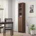 Книжный шкаф IKEA BILLY / OXBERG коричневый 40x30x202 см (092.874.13)