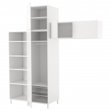 Гардероб IKEA PLATSA білий білий 240x57x251 см (092.900.81)