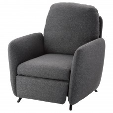 Розкладне крісло IKEA EKOLSUND темно-сірий (092.971.86)