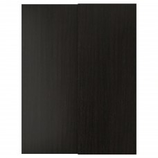 Пара раздвижных дверей IKEA HASVIK черно-коричневый 150x201 см (092.973.89)