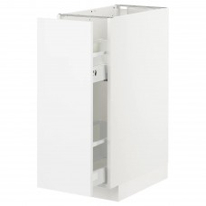Підлогова кухонна шафа IKEA METOD білий глянцевий білий 30x60 см (092.998.64)
