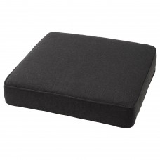 Подушка для стільця IKEA JARPON/DUVHOLMEN темно-сірий 62x62 см (093.049.07)