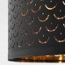 Лампа настольная IKEA NYMO / SKAFTET черный латунь латунь (093.193.29)
