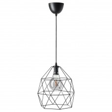 Підвісний світильник з лампочкою IKEA BRUNSTA / ROLLSBO чорний (093.205.25)