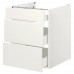 Напольный кухонный шкаф IKEA ENHET белый 60x62x75 см (093.209.88)