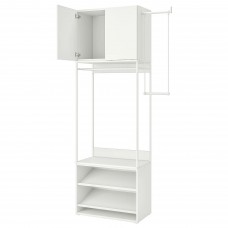 Гардеробна шафа IKEA PLATSA 115-140x42x241 см (093.243.35)