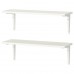 Комбинация навесных полок IKEA BURHULT / SIBBHULT белый белый 59x20 см (093.260.99)