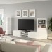 Комбінація шаф для TV IKEA BESTA білий 240x42x129 см (093.294.08)