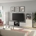 Комбінація шаф для TV IKEA BESTA чорно-коричневий 240x42x129 см (093.294.27)
