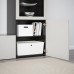 Комбинация шкафов под TV IKEA BESTA черно-коричневый 240x42x129 см (093.294.27)