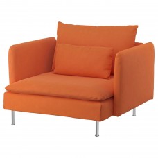 Крісло IKEA SODERHAMN оранжевий (093.297.57)