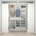 Кутовий гардероб IKEA PAX білий 113/271/113x236 см (093.311.09)