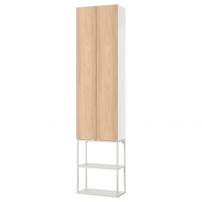 Комбинация шкафов и стеллажей IKEA ENHET белый 60x32x255 см (093.314.11)