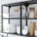 Комбинация шкафов и стеллажей IKEA ENHET антрацит 120x30x225 см (093.314.25)