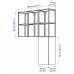 Комбінація шаф та стелажів IKEA ENHET білий 120x30x150 см (093.314.87)