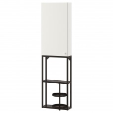 Комбинация шкафов и стеллажей IKEA ENHET антрацит белый 40x15x150 см (093.314.92)