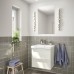 Набір меблів для ванної IKEA GODMORGON / ODENSVIK білий 63 см (093.324.58)
