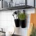 Кухня IKEA ENHET антрацит 123x63.5x222 см (093.372.29)