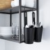 Кухня IKEA ENHET антрацит 143x63.5x222 см (093.372.53)