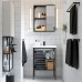 Комплект мебели для ванной IKEA ENHET / TVALLEN антрацит 64x43x87 см (093.375.78)