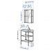 Комплект мебели для ванной IKEA ENHET / TVALLEN антрацит 64x43x87 см (093.375.78)