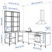 Угловая кухня IKEA ENHET антрацит (093.380.64)