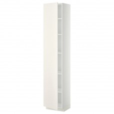Висока кухонна шафа IKEA METOD білий білий 40x37x200 см (093.765.60)