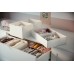 Комод з 6 шухлядами IKEA SMASTAD / PLATSA білий блідо-бірюзовий 60x57x123 см (093.876.67)