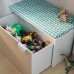 Скамья с отделением для игрушек IKEA SMASTAD белый береза 90x52x48 см (093.891.62)