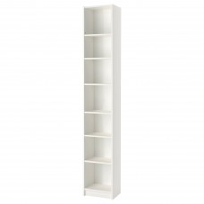 Стеллаж для книг IKEA BILLY белый 40x40x237 см (093.966.57)