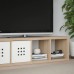 Комбінація меблів IKEA KALLAX / LACK білений дуб 189x39x147 см (093.987.22)