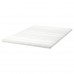Континентальне ліжко IKEA DUNVIK матрац VALEVAG світло-сірий 140x200 см (094.195.26)