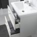 Комплект мебели для ванной IKEA ENHET / TVALLEN белый антрацит 64x43x65 см (094.198.47)