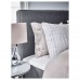 Континентальная кровать IKEA DUNVIK матраc VATNESTROEM темно-серый 140x200 см (094.251.60)