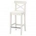 Барний стілець IKEA INGOLF білий 63 см (101.226.47)
