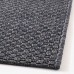 Безворсовий килим IKEA MORUM темно-сірий 80x200 см (102.035.73)