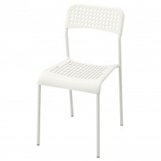 Стілець IKEA ADDE білий (102.191.78)